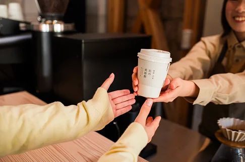 カフェの提供